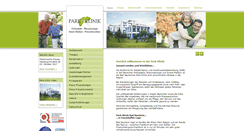 Desktop Screenshot of parkklinik-bad-nauheim.de